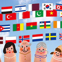 RYT200は世界７０か国で認知されている